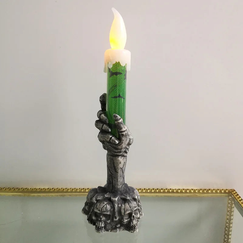 Skeleton Halloween Candle (100% off)