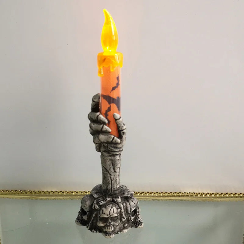 Skeleton Halloween Party Candles